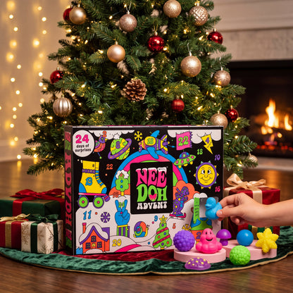 The calendar under the Christmas tree